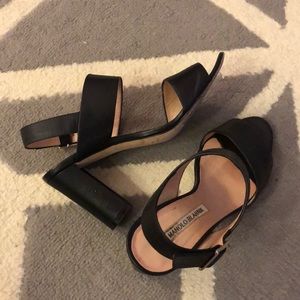 Manolo Blahnik Khan two strap sandal